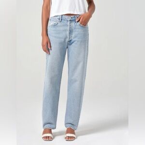 Agolde 90’s Jean Women's Light Blue Straight Leg Jeans Sz29